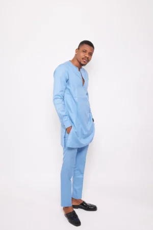 Emperor (Sky Blue Kaftan)